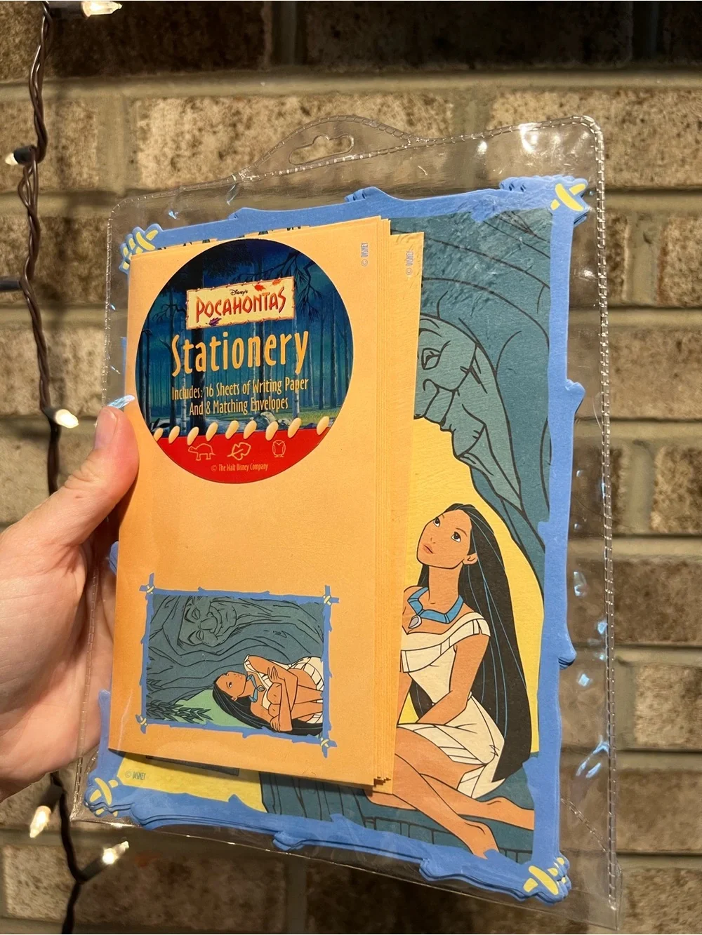 Disney Pocahontas Stationery Set